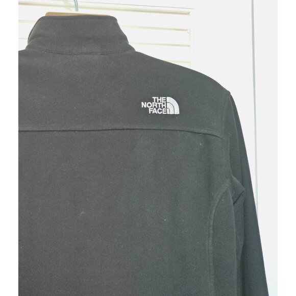 The North Face Mens Black Windwall Full Zip Stand Collar Fleece Jacket Sz M 2896 - Picture 6 of 10